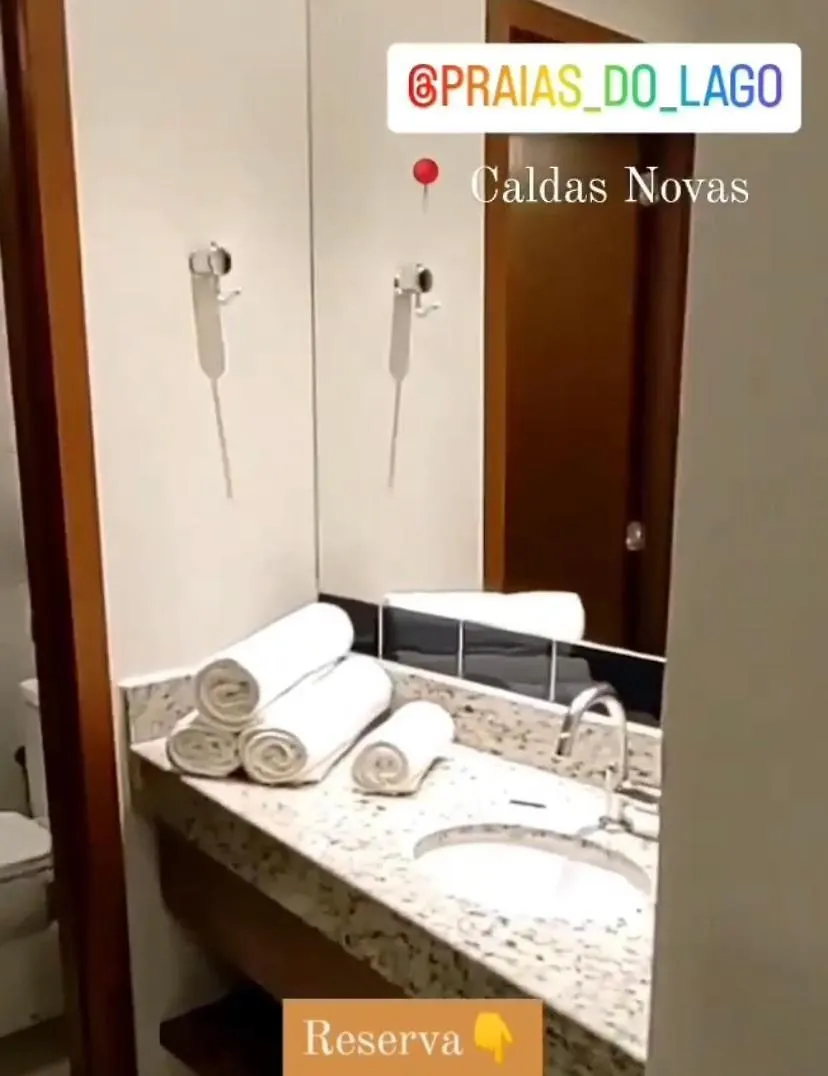 Praias Do Lago Eco Resort 1 Quarto カルダス・ノバス ホテル